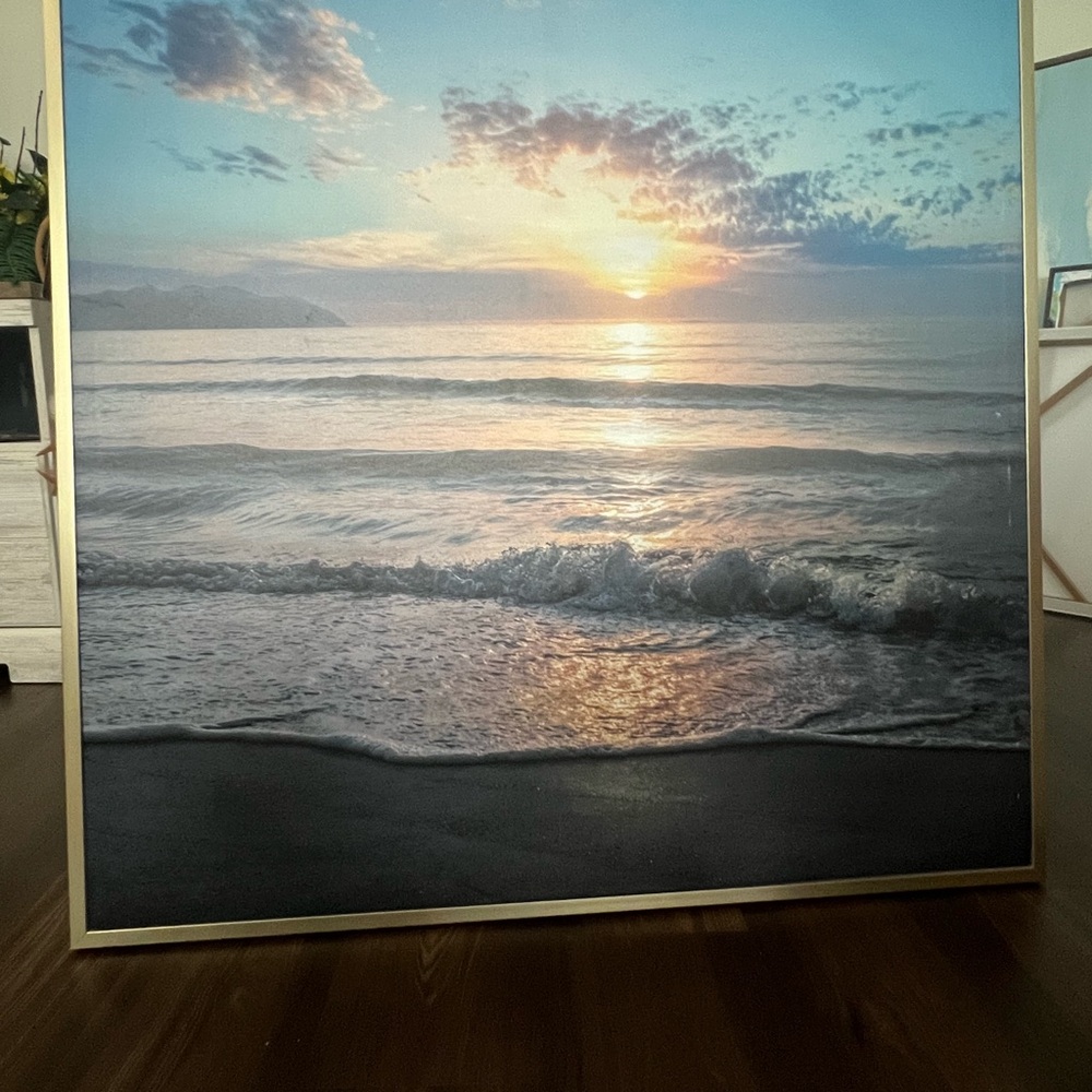 Sunset Beach Canvas Art